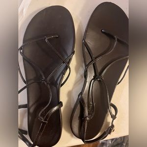 Michelle D Slender Strap Cris Cross Sandals size 8.5